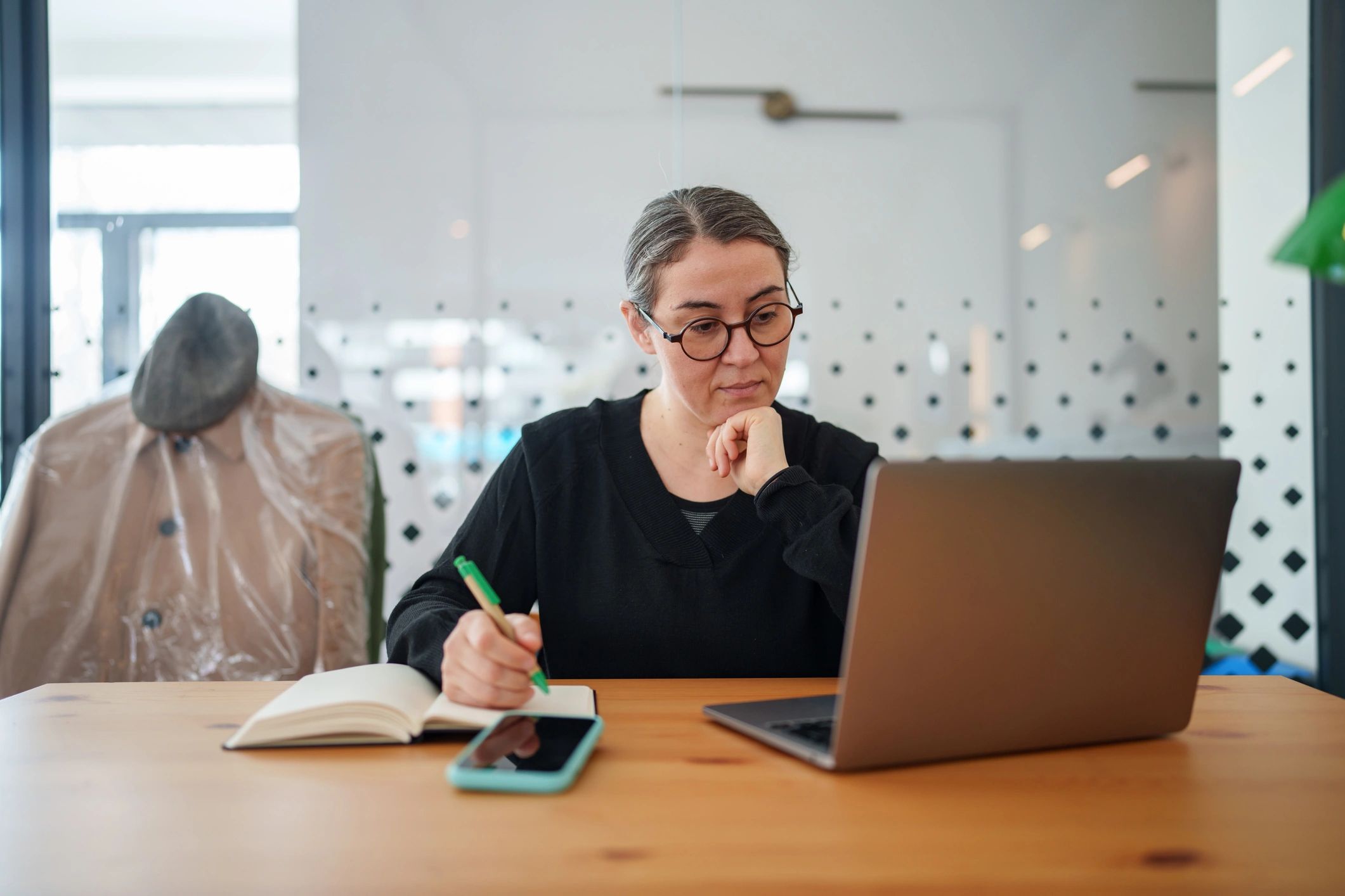 Online courses on a laptop