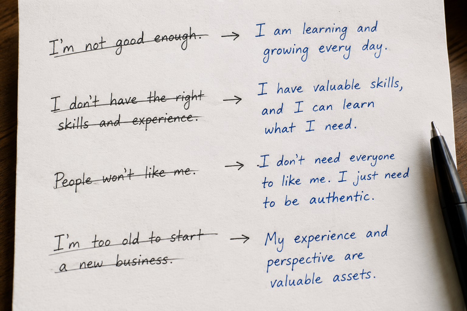 Narrative reframing in 3 simple steps